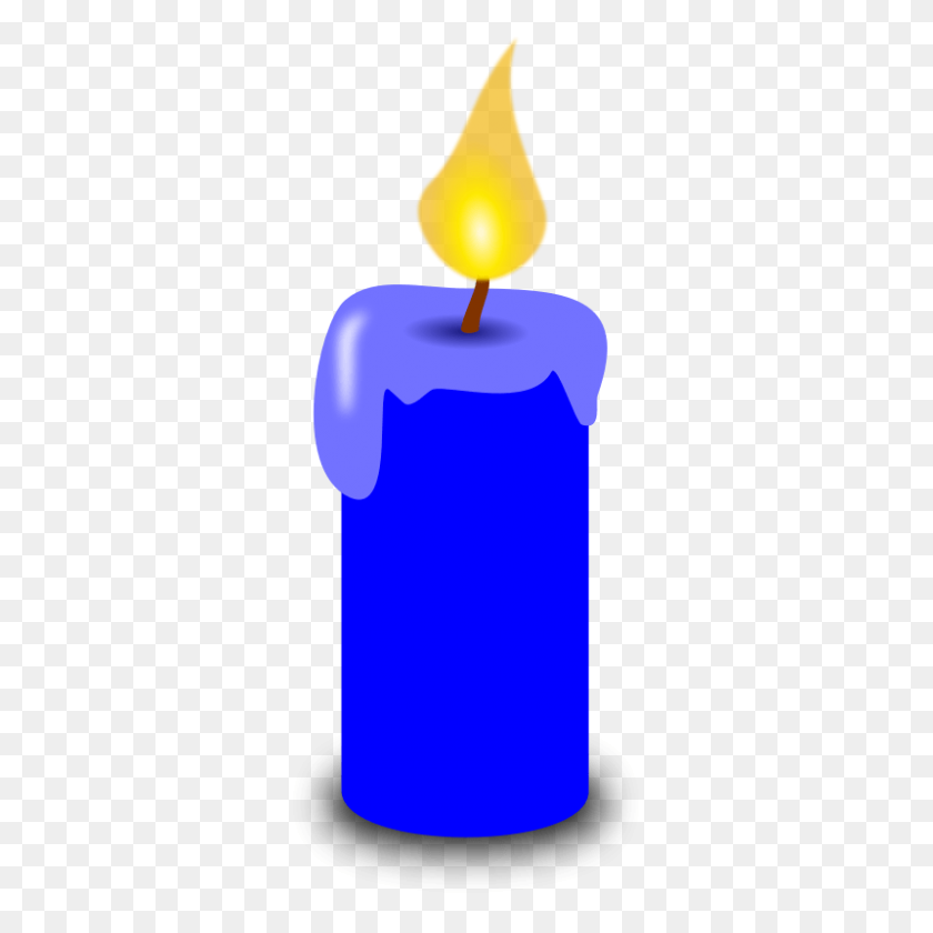 800x800 Candle Light Candles Clipart - Shabbat Candles Clipart