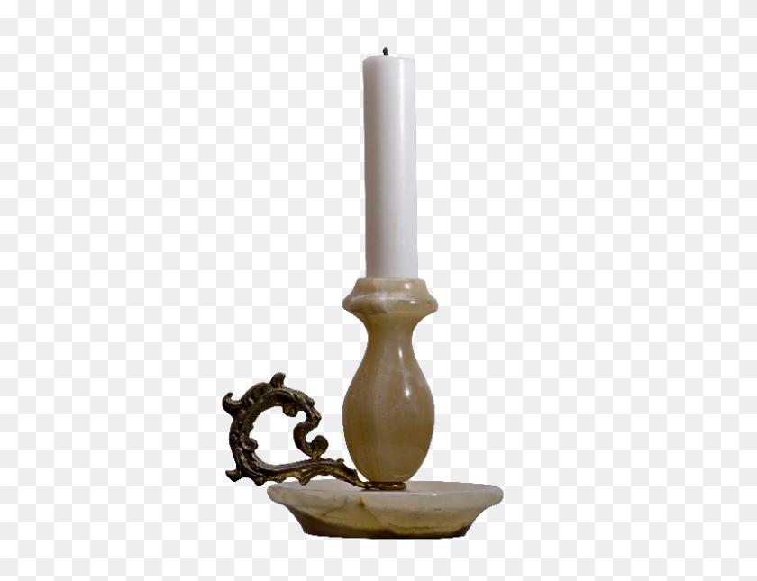 800x600 Candle With Candlestick Png - Dirt Texture PNG