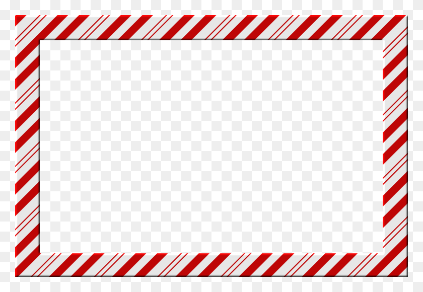 1800x1200 Candy Cane Border Clip Art Free - Christmas Stocking Clipart