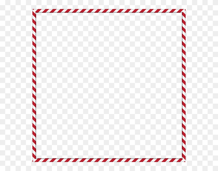 600x600 Candy Cane Border Png - Candy Cane Border Clip Art