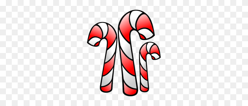 255x300 Candy Cane Christmas Peppermint Candycane Clipart Free Borders - Christmas Candy Cane Clipart