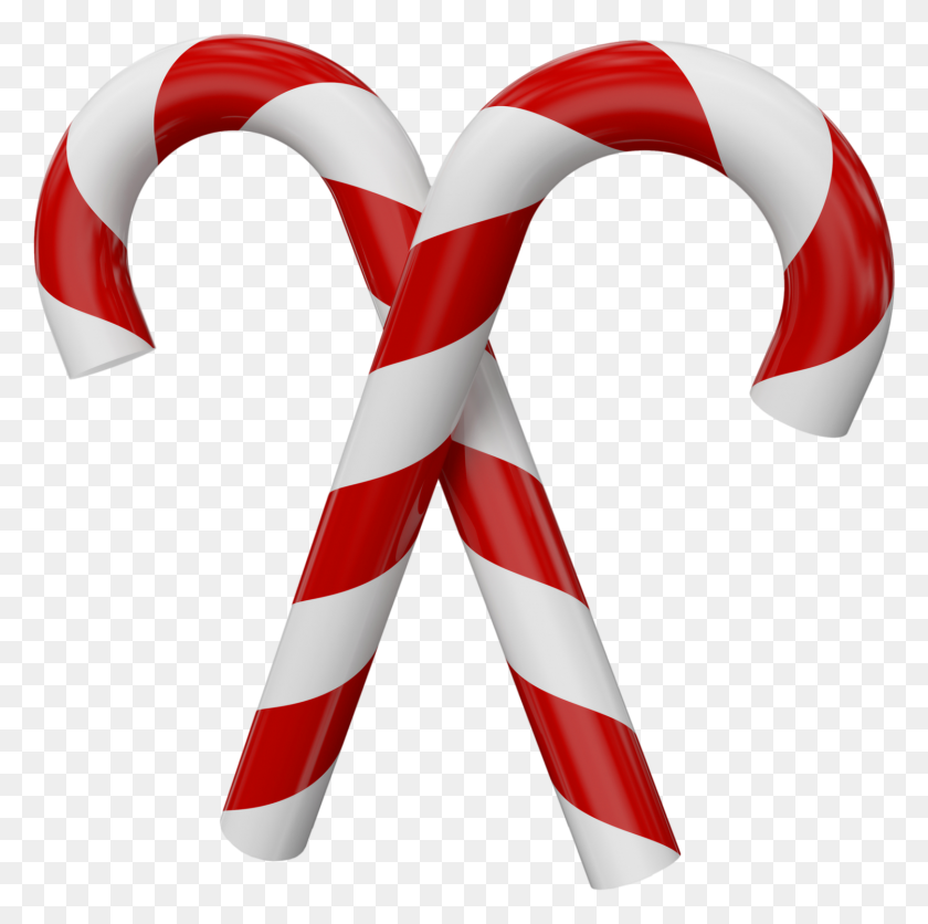 1500x1493 Candy Cane Clipart Transparent - Christmas Candy Clipart