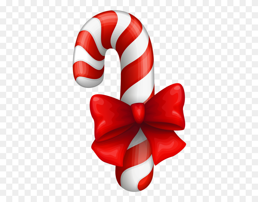 378x600 Candy Cane Png Clip Art - Christmas Candy Cane Clipart