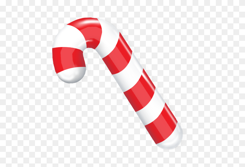 512x512 Candy Cane Png Clipart - Cane PNG