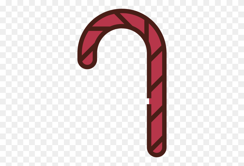 512x512 Candy Cane Png Icon - Candy Cane PNG