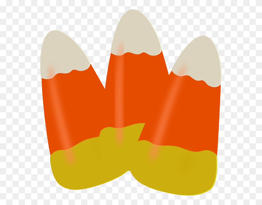 582x598 Candy Corn Border Clip Art Free Clipart Images - Trick Or Treat Clipart Free
