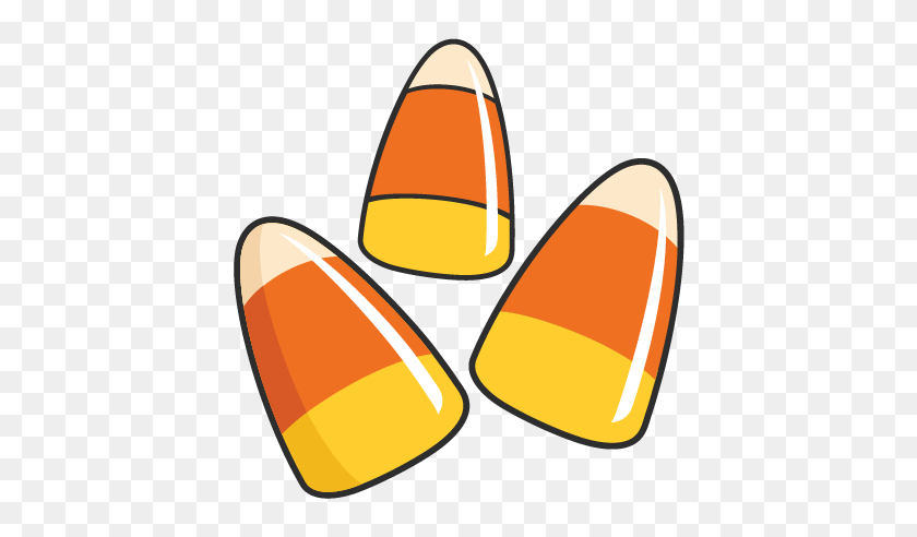 432x432 Candy Corn Clipart - Cotton Candy Clipart Black And White