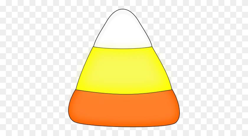 378x400 Candy Corn Outline Clipart Free Clipart - Corn Clipart Free