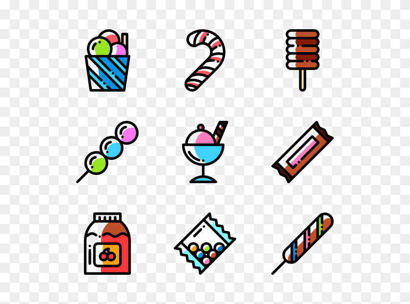 600x564 Candy Icon Packs - Candy PNG