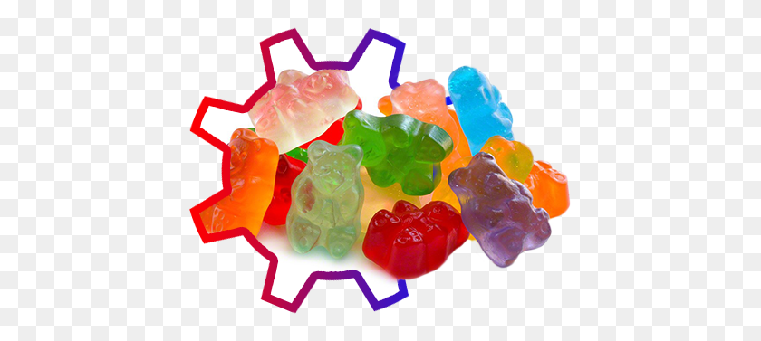 423x317 Candy Workz The Sugar Factory - Gummy Bears PNG