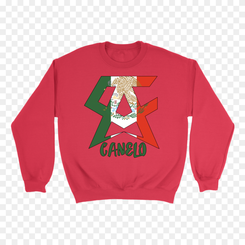 1024x1024 Canelo Alvarez Ca Sweatshirt Fighting Mad - Canelo Logo PNG