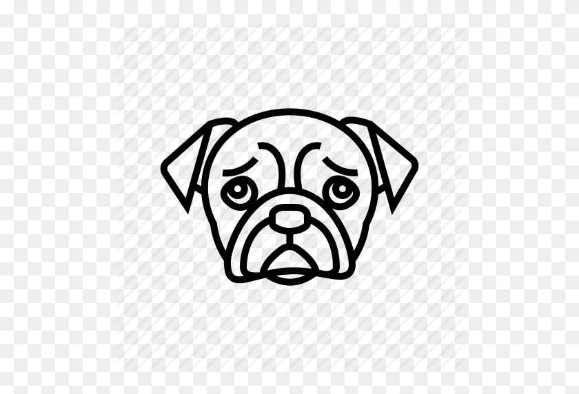 512x512 Canino, Perro, Cabeza De Perro, Mascota, Icono De La Tienda De Mascotas - Cabeza De Perro Png