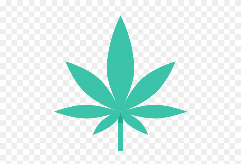 512x512 Cannabis, Hemp, Leaf, Marijuana, Sativa Icon - Marijuana PNG