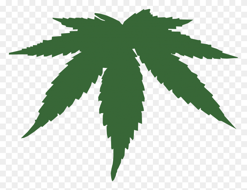 1969x1481 Cannabis Leaf - Weed Leaf PNG