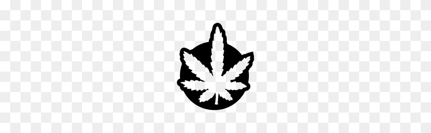 200x200 Cannabis Leaf Icons Noun Project - Pot Leaf PNG