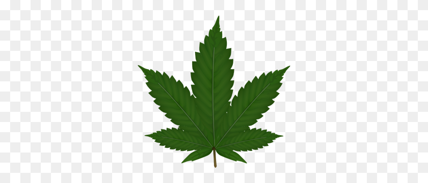 300x300 Cannabis Leaf Png Clip Arts For Web - Weed Leaf PNG