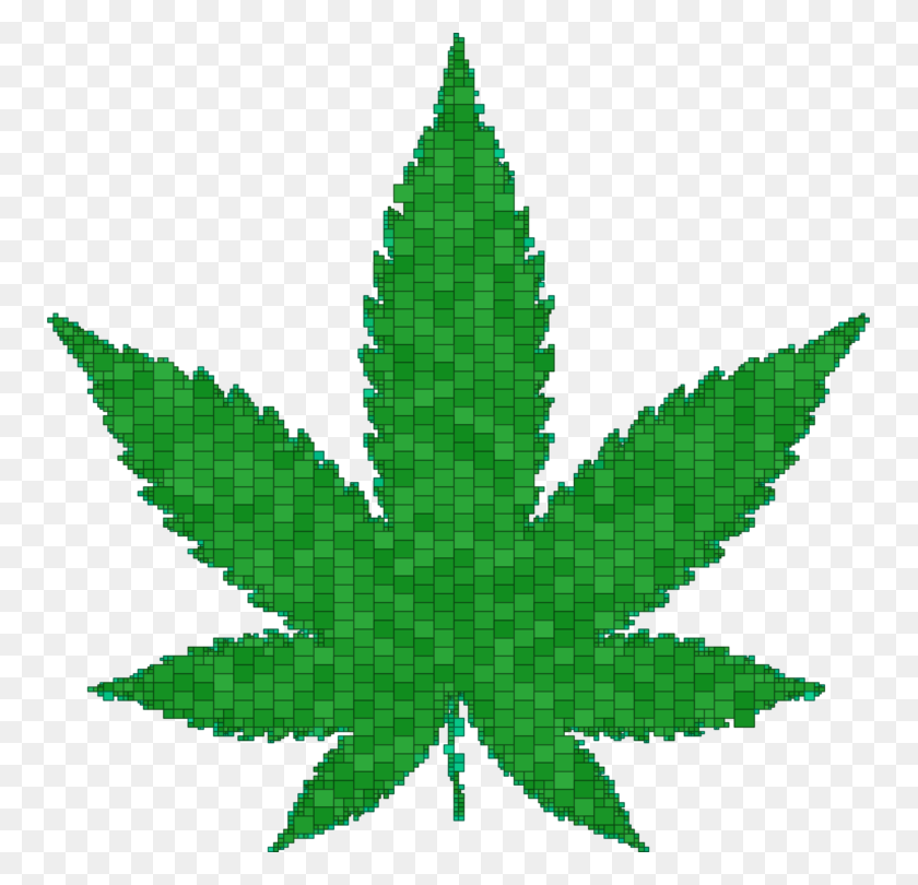 753x750 Cannabis Sativa Green Leaf Medical Cannabis - Weed Leaf Clipart