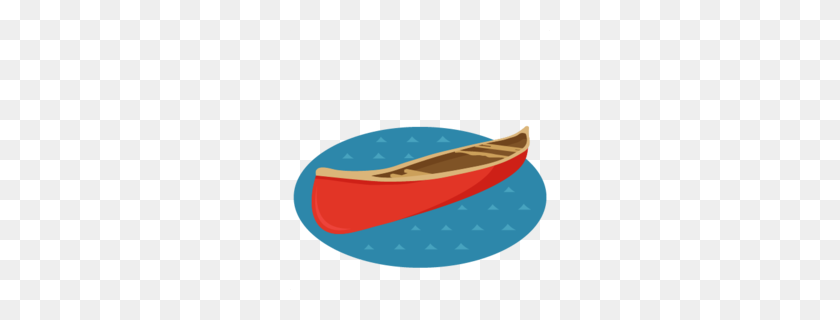 260x260 Canoe Clipart - Moana Boat Clipart