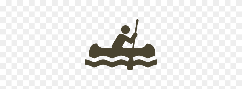 250x250 Canoe Icon Otter Valley Paddle Sports - Canoe Paddle Clipart