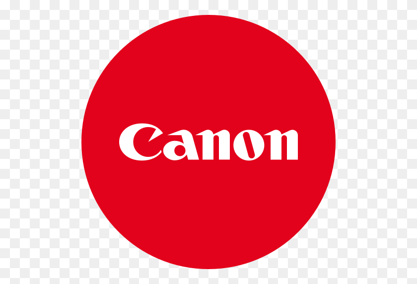 512x512 Canon, Circle, Round Icon Icon - Canon PNG