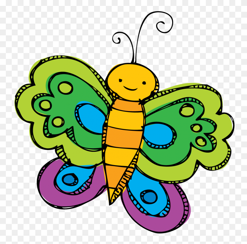 1062x1047 Cant Find The Perfect Clip Art Room Mommin' Ain't Easy - Spring Butterfly Clipart
