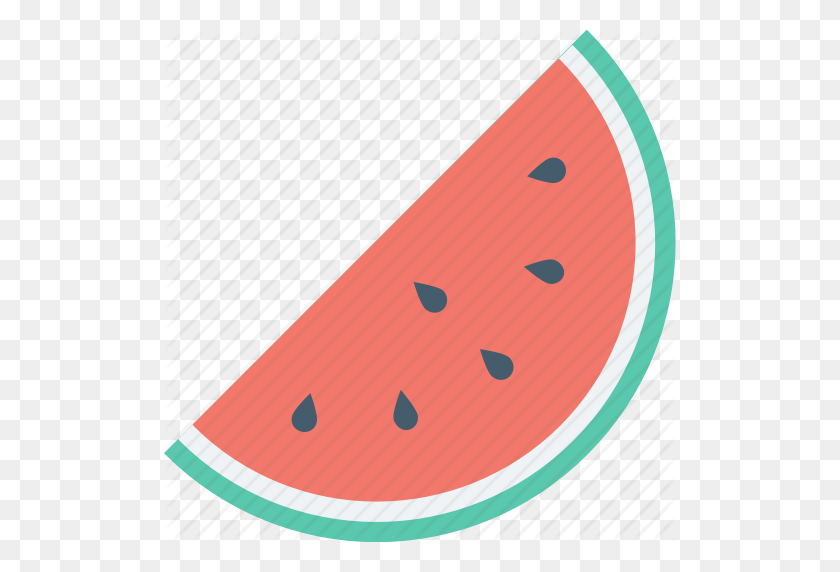 512x512 Cantaloupe, Food, Fruit, Watermelon, Watermelon Slice Icon - Cantaloupe PNG
