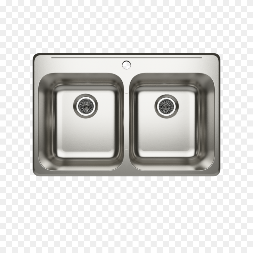 900x900 Cantrio Koncepts Kss Stainless Kitchen Sink With Or Faucet - Kitchen Sink PNG