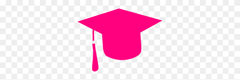 297x222 Cap Clipart Pink Hat - Graduation Cap Clipart
