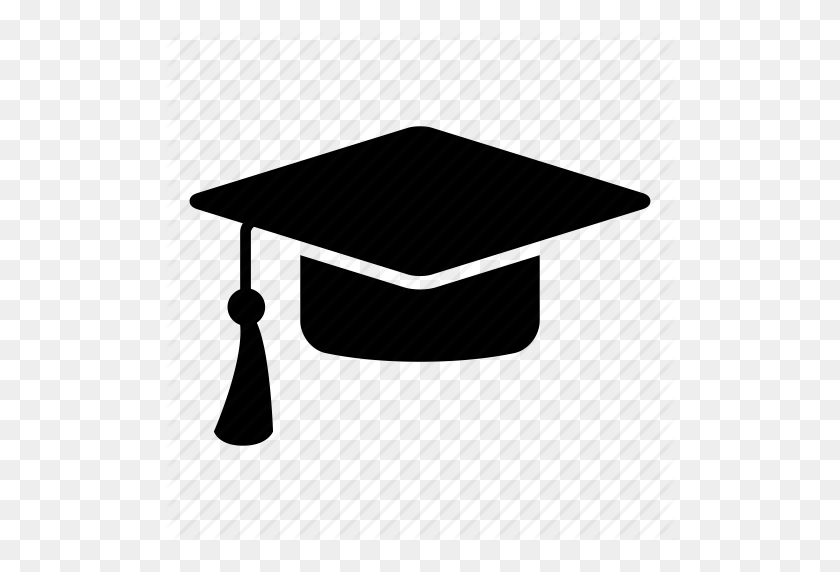 512x512 Cap, College, Education, Graduation Cap, Graduation Hat, Hat - Graduation Hat PNG