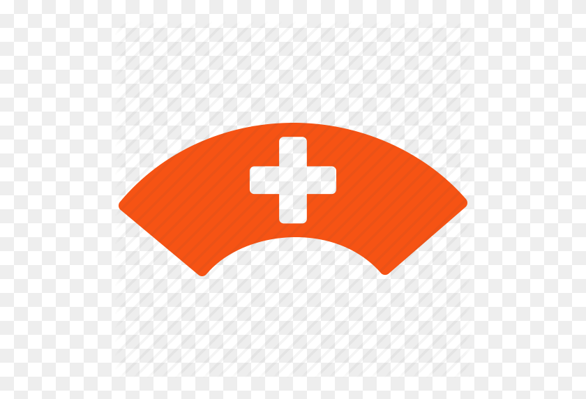 512x512 Cap, Doctor, Hat, Hospital, Medical, Nurse, Visor Icon - Nurse Hat PNG