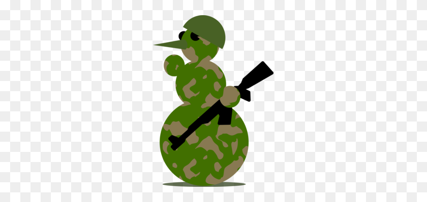 237x339 Cap Military Hat Soldier Army - Snowman Clipart