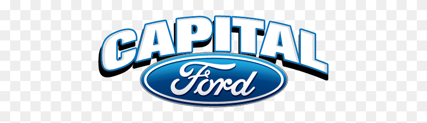 454x183 Capital Ford Of Raleigh Nc North Carolina Ford Dealership - Ford Logo PNG