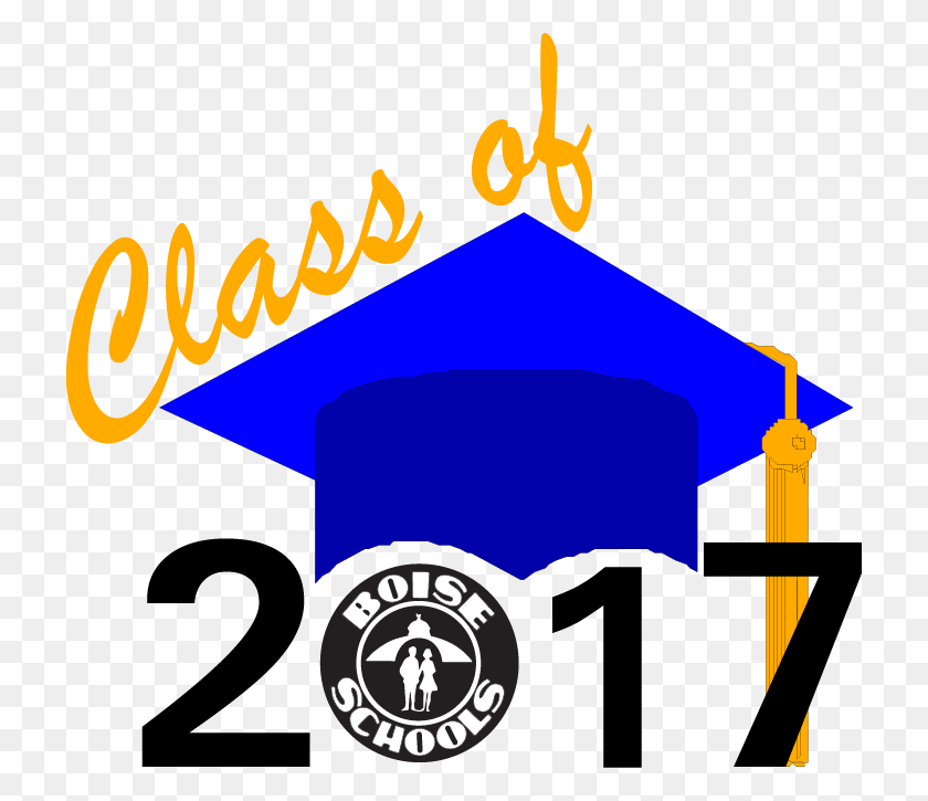 720x665 Capital High School Borah High School Frank Church High School - Graduation 2018 Clip Art