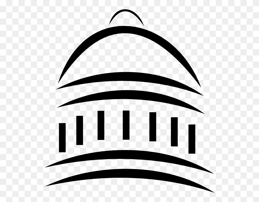 552x596 Capitol Cliparts - Lincoln Memorial Clipart