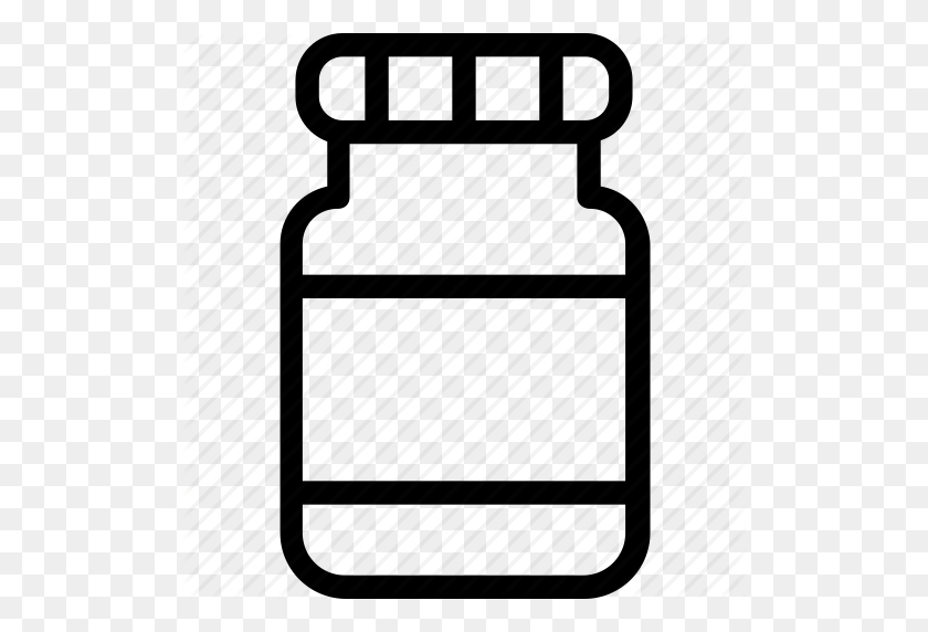 512x512 Capsule, Drugs, Medicine Jar, Pills, Tablet Icon - Pill Clipart
