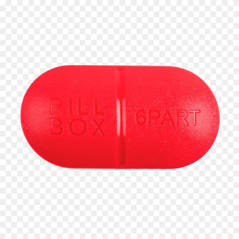1024x1024 Capsule Pill Box Dci Gift - Red Pill PNG