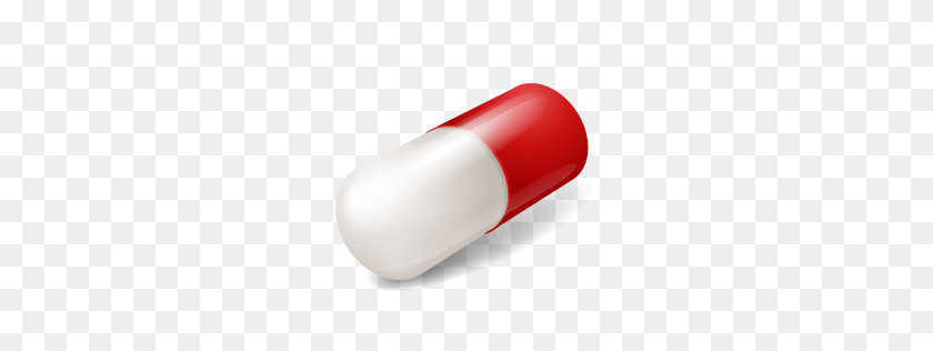 256x256 Capsule, Red, Pill Icon Free Of Medical Icons - Red Pill PNG
