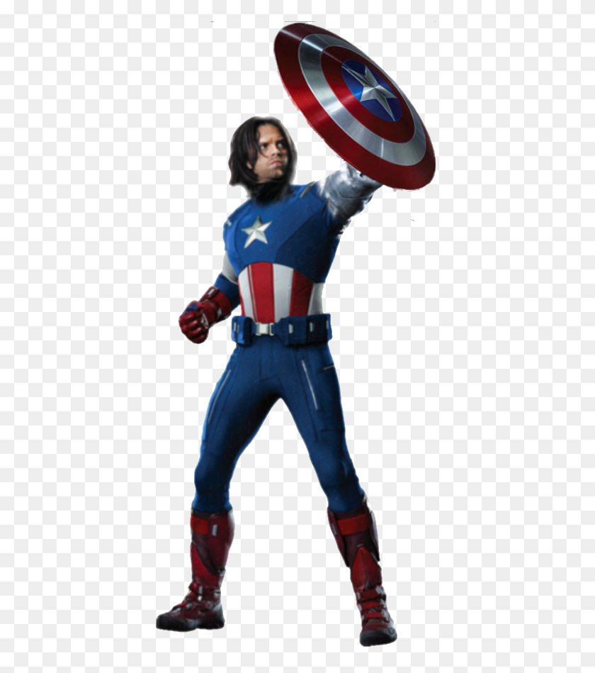 423x889 Captain America Bucky Png Render - Bucky Barnes PNG