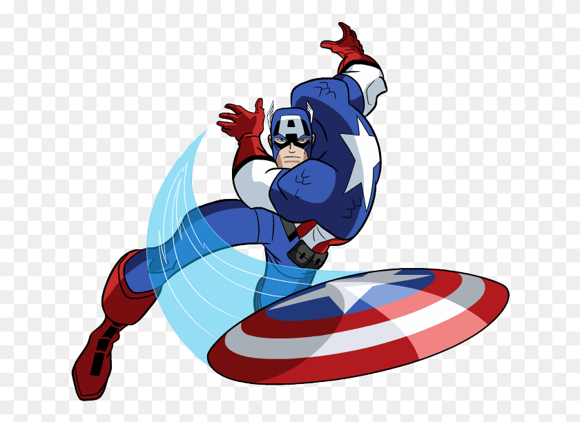 636x551 Captain America Clip Art - Captain America PNG
