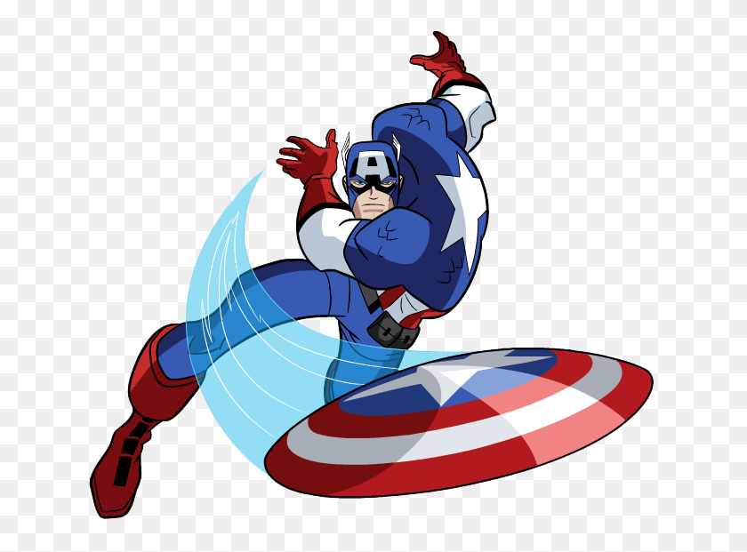 656x561 Captain America Clipart - American Dream Clipart