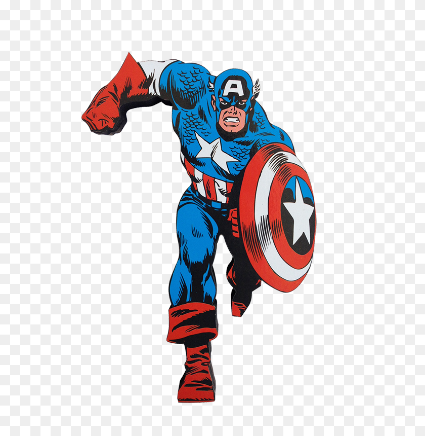 600x800 Captain America Clipart Little - Captain America PNG