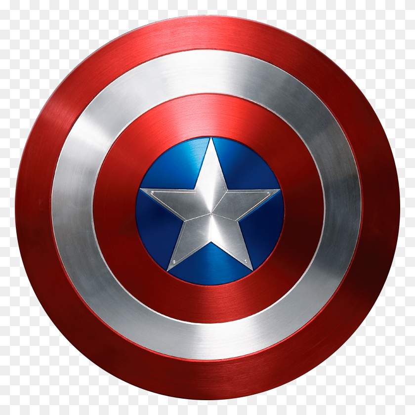 1832x1832 Captain America Photorealistic Shield Transparent Png - Capitan America PNG