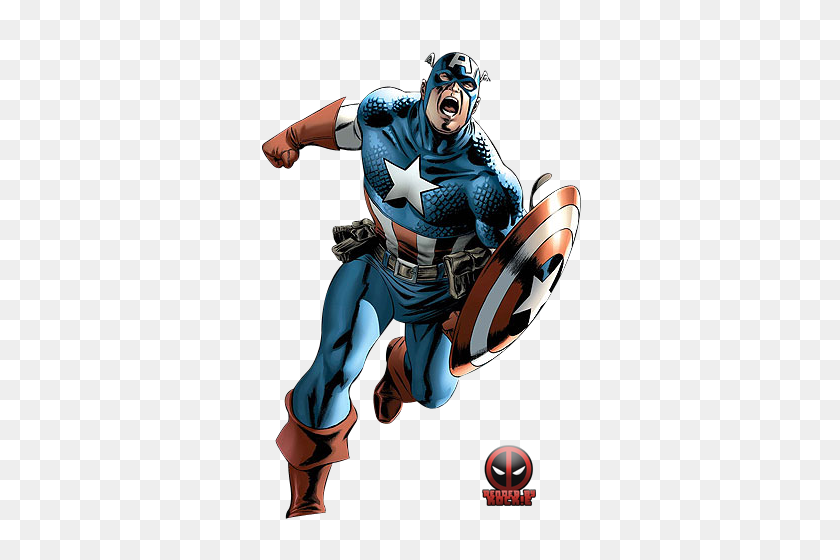 350x500 Captain America Png Images Free Download - Marvel Superhero Clipart