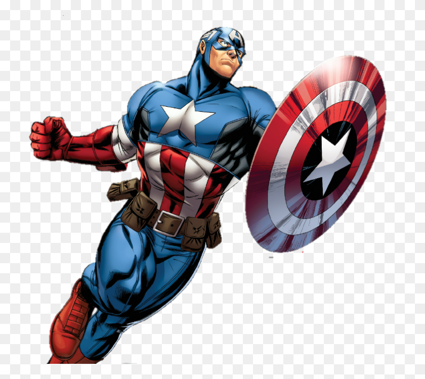 784x693 Capitán América Png Pic - Capitán América Png