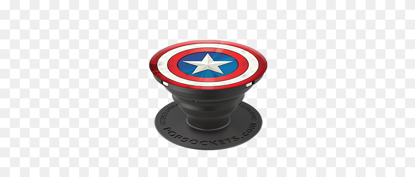 300x300 Capitán América Escudo Icono De Popsockets Agarre - Capitán América Escudo Png