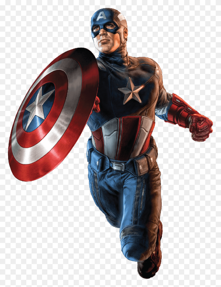 912x1201 Capitán América Png