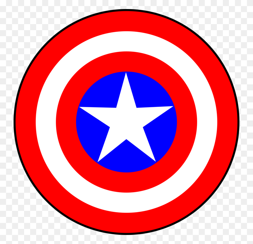 750x750 Щит Капитана Америки Человек-Паук Shield Superhero Free - Щит Изображения Клипарт