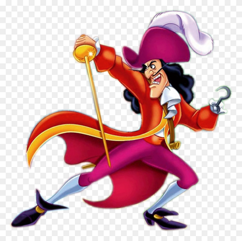 1000x997 El Capitán Garfio De Disney El Capitán Garfio, Disney - Sombrero De Peter Pan Clipart