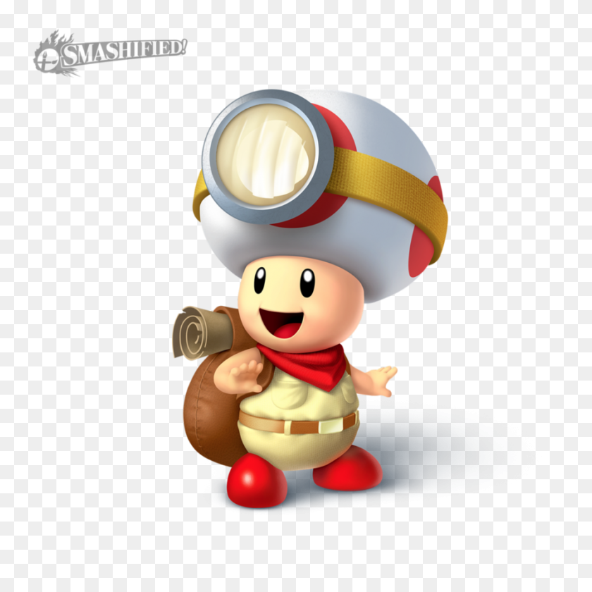 893x894 Captain Toad Smashified - Toad PNG