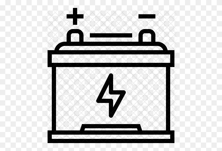 512x512 Car Battery Icon Png For Free Download On Ya Webdesign - Battery Clip Art